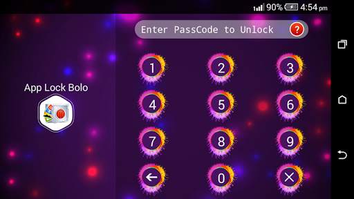 App Lock Bolo : Theme Holi 6 تصوير الشاشة