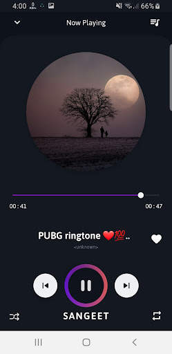Sangeet Music Player screenshot 2