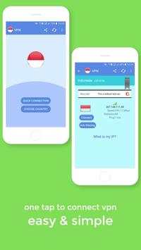 Indonesia VPN Master - VPN Gratis screenshot 4