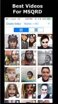 Videos For MSQRD Live Swap 1 تصوير الشاشة