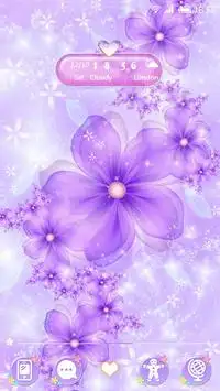Flowers 91 Launcher Pro Theme screenshot 1