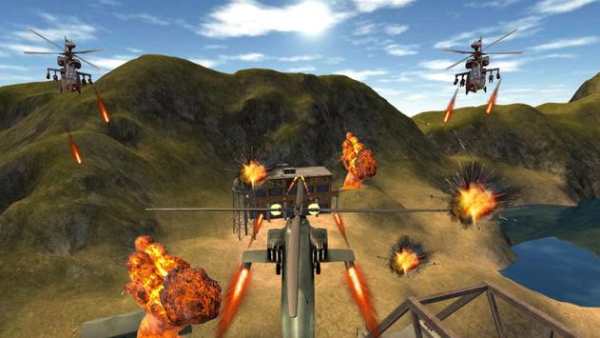 Gunship Helicopter Strike Best Helicopter Games screenshot 2