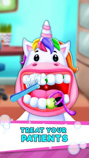 Dr. Unicorn Games for Kids - Children's Dentist 🦄 screenshot 3