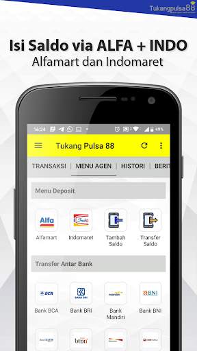 APLIKASI PULSA: Tukang Pulsa 88 screenshot 6