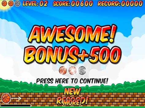 Jari bola basket lempar bebas screenshot 2