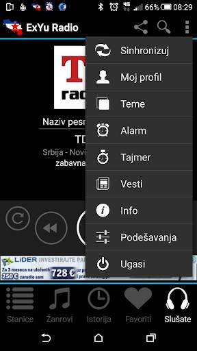 ExYu Radio Stanice screenshot 5