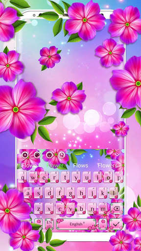 Flower Blossom Keyboard screenshot 1