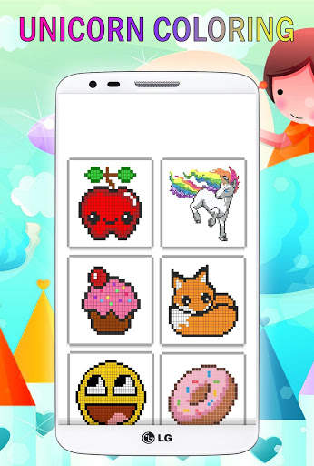 The Pixel Unicorn Coloring screenshot 4