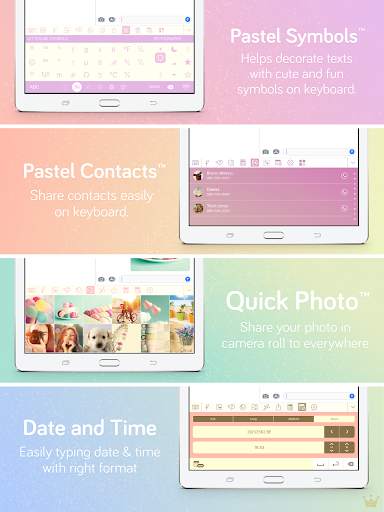 Pastel Keyboard Theme Color - VIP Premium screenshot 15