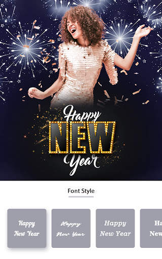New Year Photo Editor screenshot 3