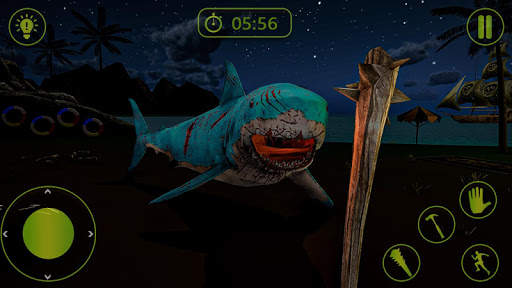 Scary Shark Hunting Games - Beach Shark Attack 3D screenshot 8