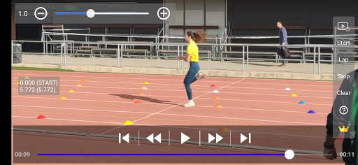 TrackTimer - Sports video analyser screenshot 3