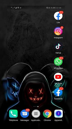 Joker-Anonymous Wallpaper 4K screenshot 4