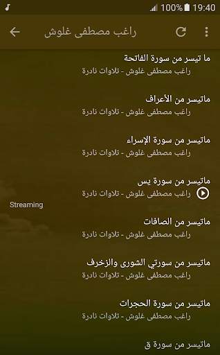 راغب مصطفى غلوش تلاوات نادرة تجويد القران الكريم screenshot 4