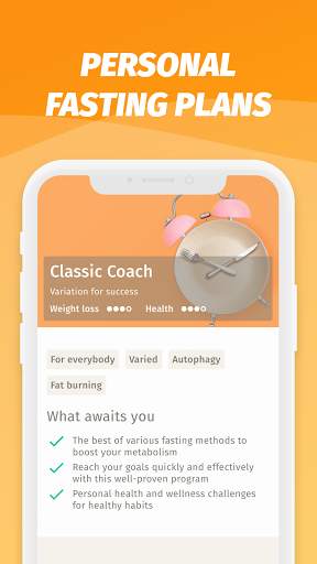 BodyFast Intermittent Fasting Tracker - Diet Coach screenshot 5