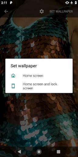 Shiny Girl Video Live Wallpaper screenshot 3
