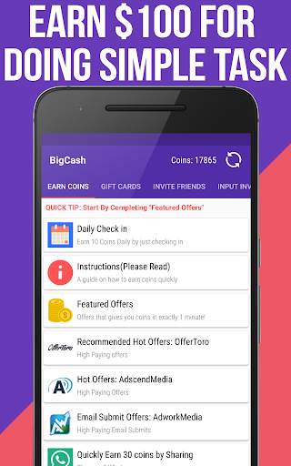 Make Money: Cash & Gift Cards screenshot 1