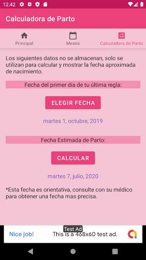 Embarazo Meses y Semanas screenshot 4