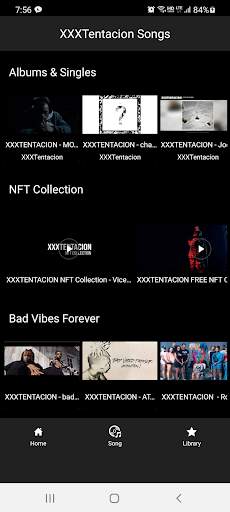 XXXTentacion song collection screenshot 1