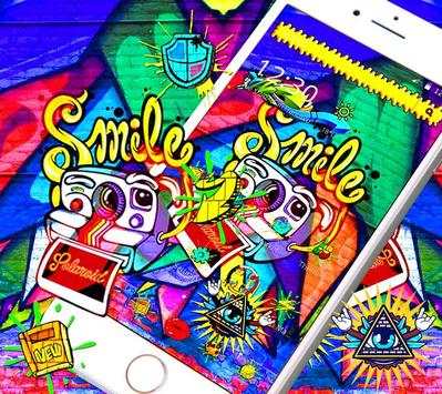 Graffiti Colorful Launcher Theme🎨 screenshot 2