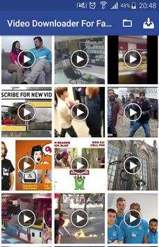 Video Downloader  For Facebook screenshot 2