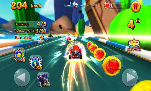 Toon Car Transform Racing Game screenshot 1