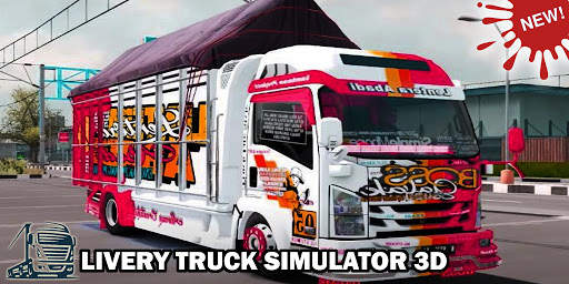 Livery Truck Cargo Simulator Driving 3D screenshot 3