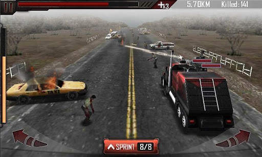 นักฆ่าผีดิบบนถนน - Zombie 3D screenshot 2