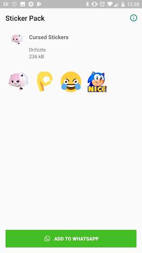 Cursed Stickers for Whatsapp screenshot 2