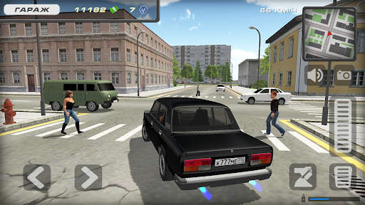 Lada 2107 Russian City Driving screenshot 2