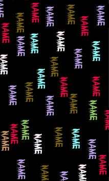 My Name Rain Live wallpaper screenshot 6