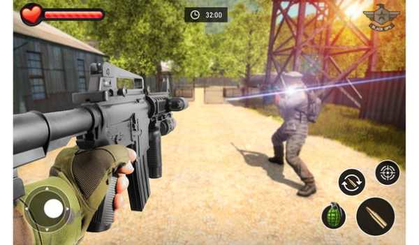 Free Fire -Cross Fire : Firing Squad battlegrounds screenshot 12