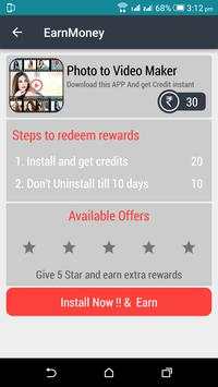 Earn Money : Talktime Reward स्क्रीनशॉट 3