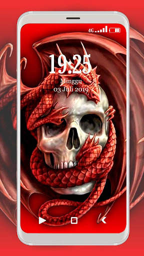 Skull Wallpaper HD screenshot 10