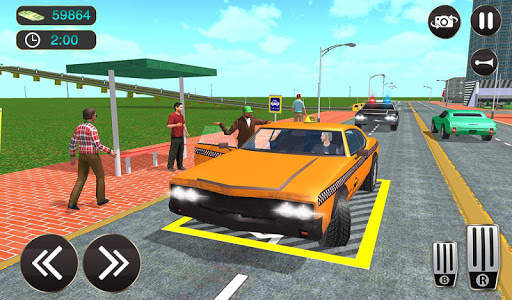 Taxi Driver Game - Offroad Taxi Driving Sim screenshot 8