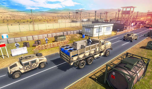 Us Army Transport Truck 3D screenshot 2