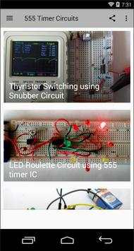 555 Timer Circuits Projects screenshot 1