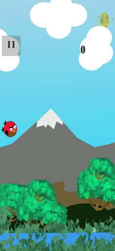 The Red Flying Bird Game screenshot 2
