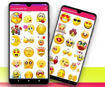 GIF Love Emojis screenshot 1