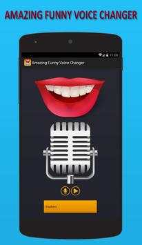 Amazing Funny Voice Changer screenshot 1