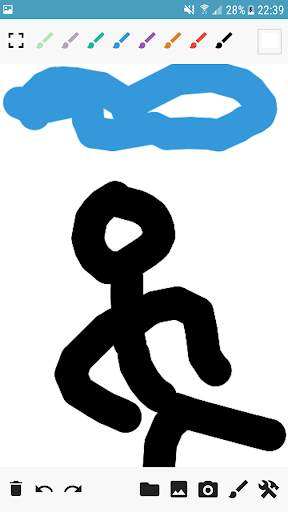 Dibujo libre y toma de fotos para colorear screenshot 3