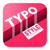 Typo Style - Add text on Pictures, cool fonts