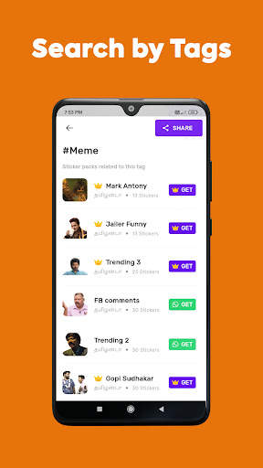 Tamilanda WhatsApp Stickers screenshot 3
