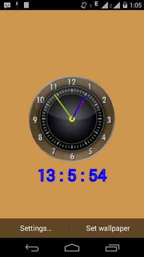 Clock Live Wallpaper screenshot 3