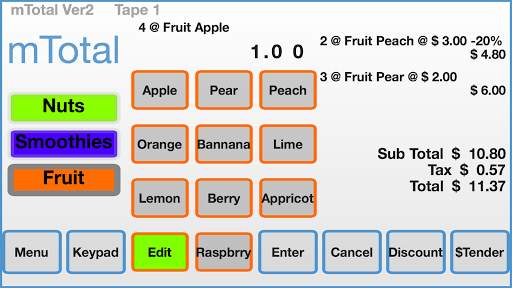 mTotal POS | Cash Register screenshot 5