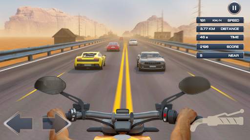 Highway Bike Traffic Drive screenshot 1