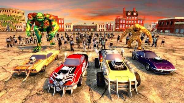 Zombie Mobil Smash derby screenshot 8