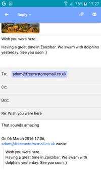 Free Custom Email screenshot 4