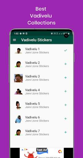Vadivelu Whatsapp Stickers 2021 screenshot 1