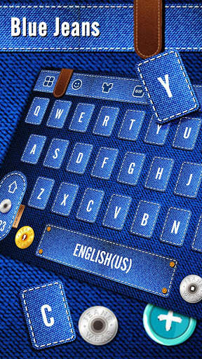 Blue Jeans Keyboard screenshot 2